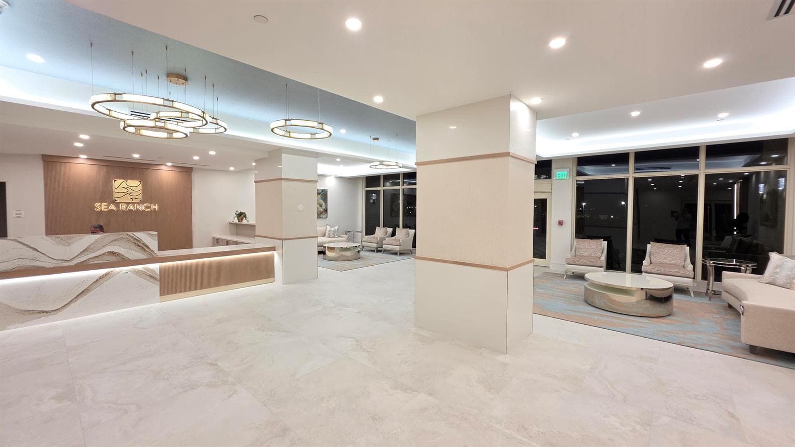 STUNNING NEW LOBBY!!