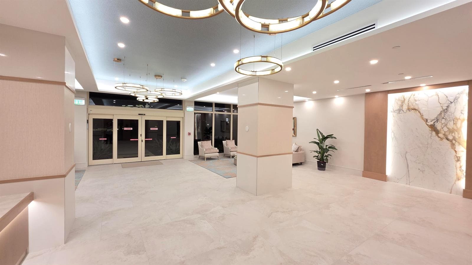 STUNNING NEW LOBBY!!