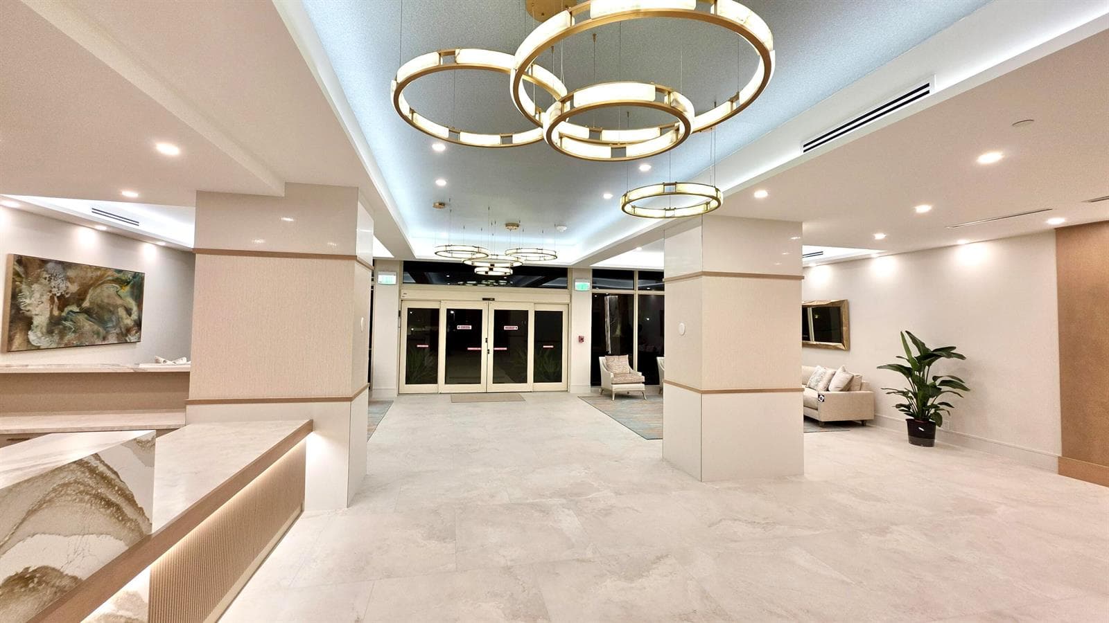 STUNNING NEW LOBBY!!