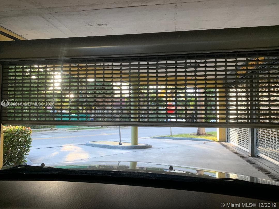 Garage entrance/exit