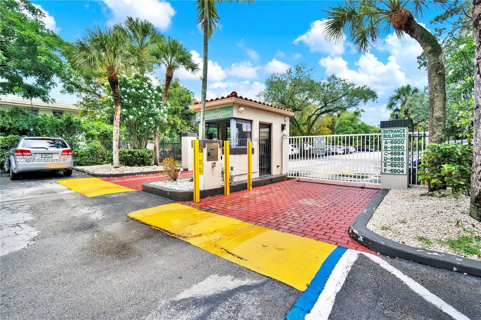 Front gate entrance