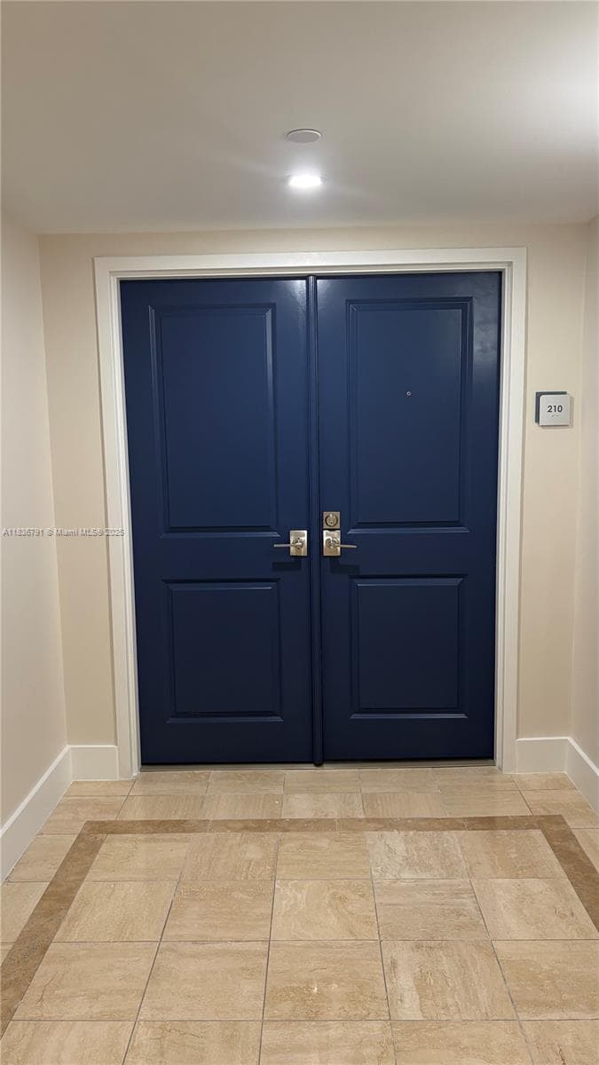 Brand new impact doors just installed