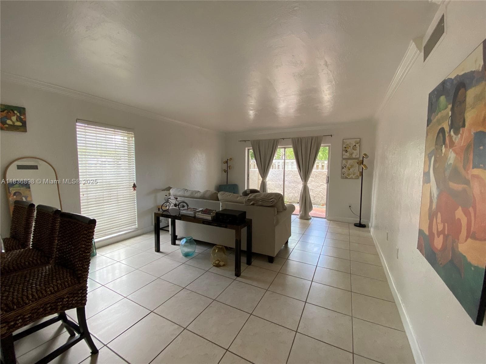 super ample living room