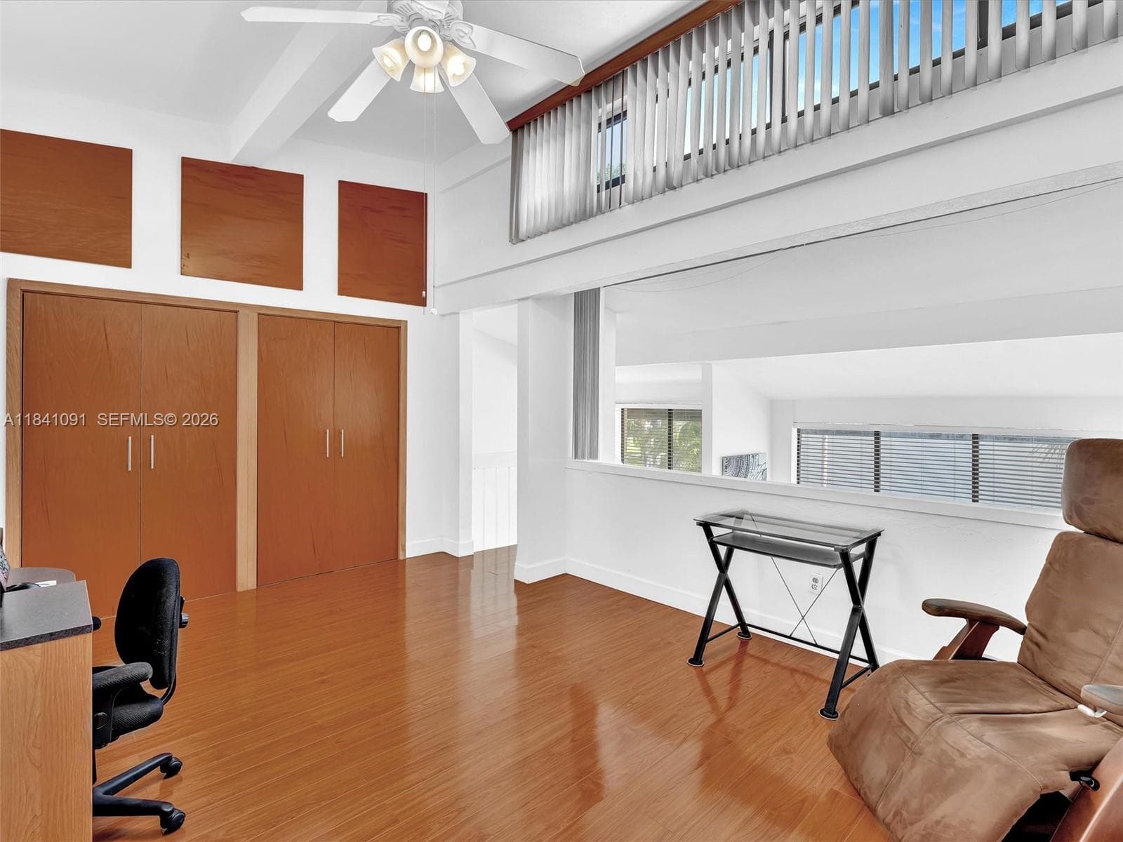 Second Bedroom is used as a loft and can be enclosed.