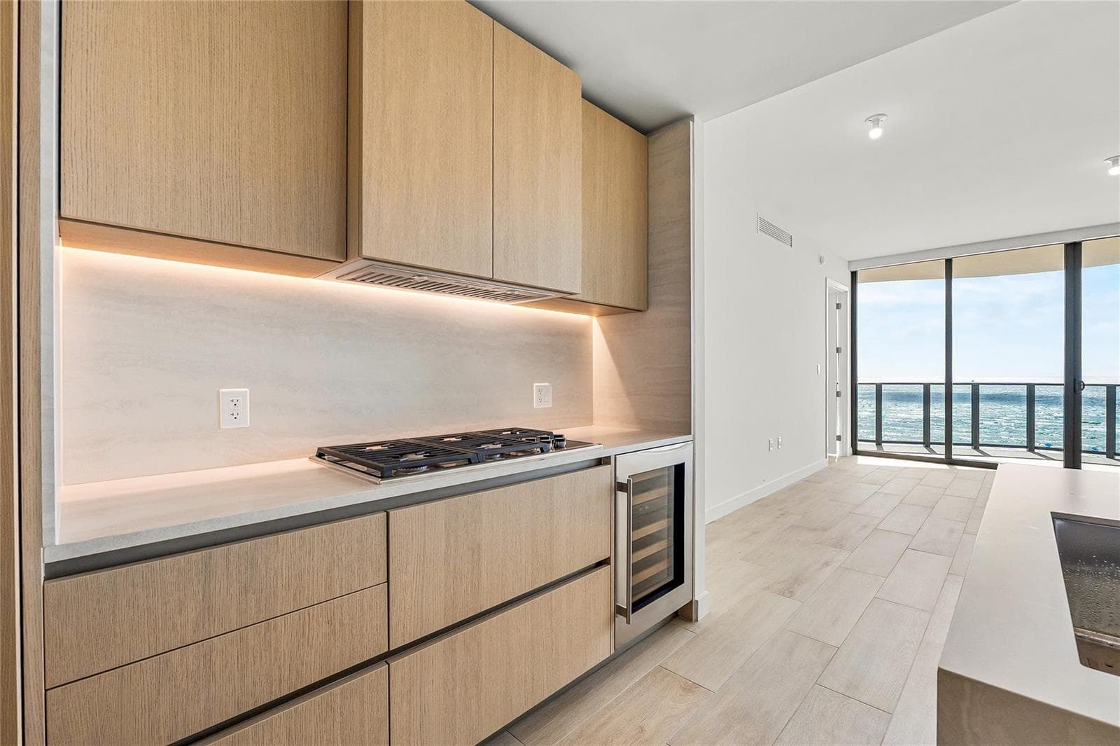 Kitchen w/ Ocean Views