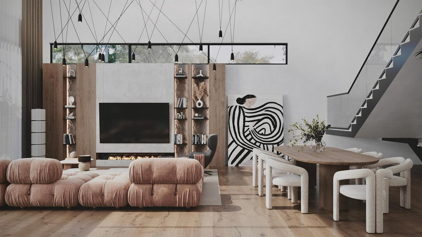 3309 Floral Living Room 1
