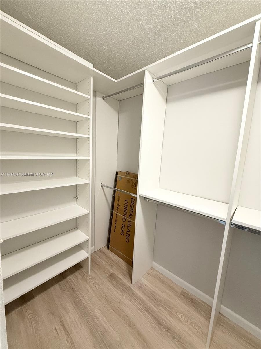 Huge Primary closet
