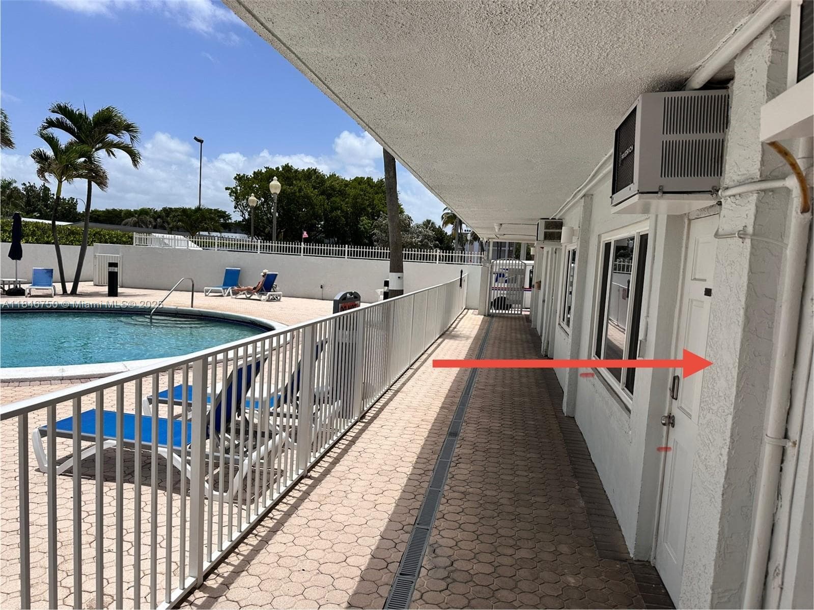 Front door of the studio