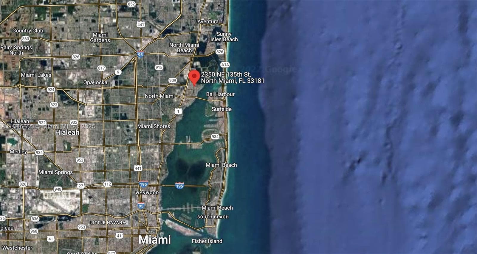 Location google Aerial map