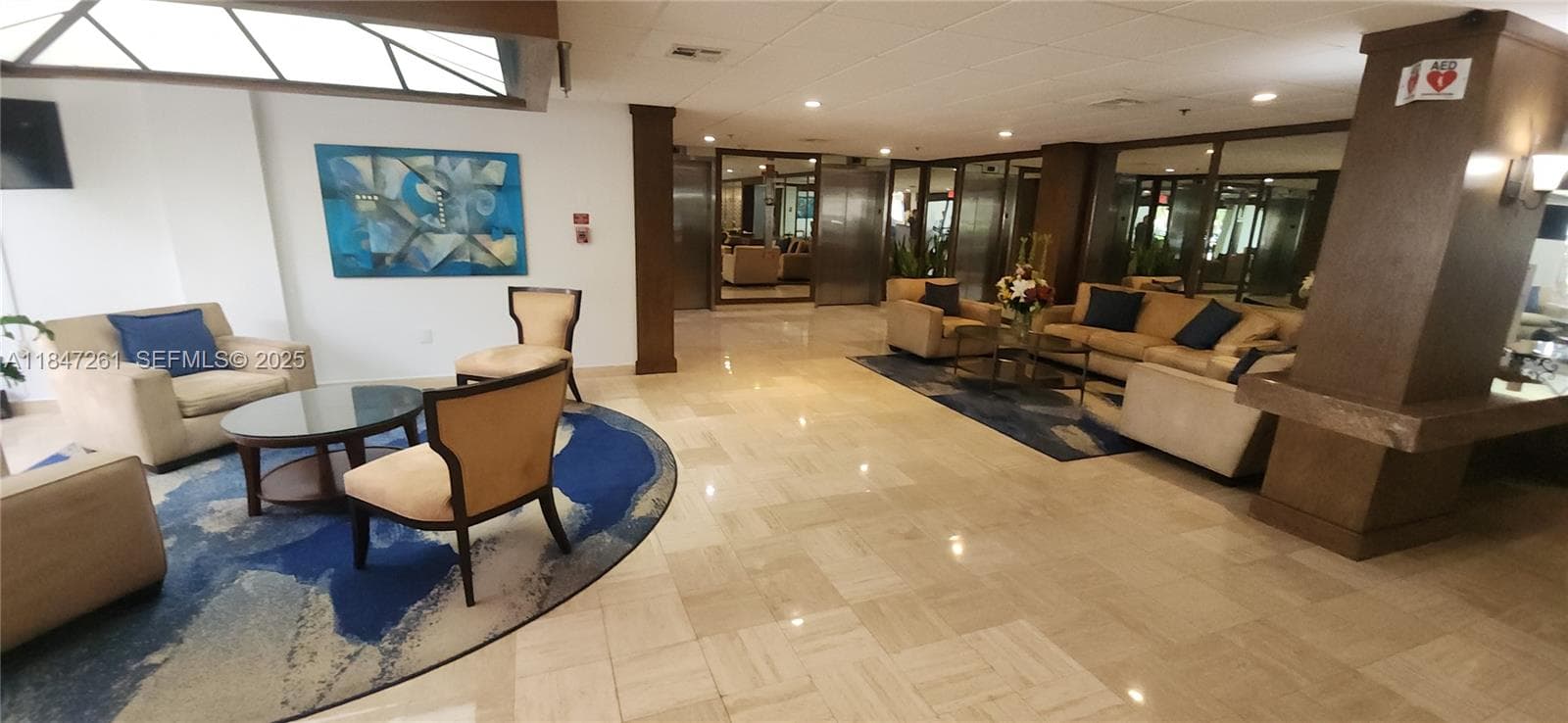 with a TV and sitting and chat chill areas