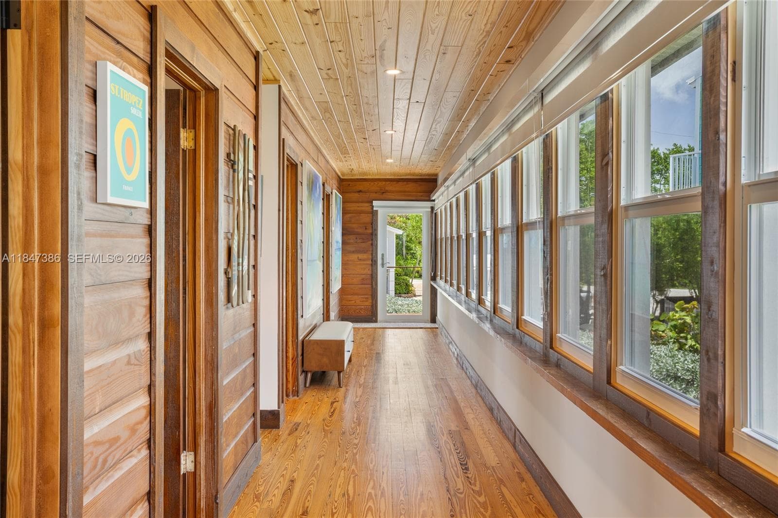 Hallway towards front door