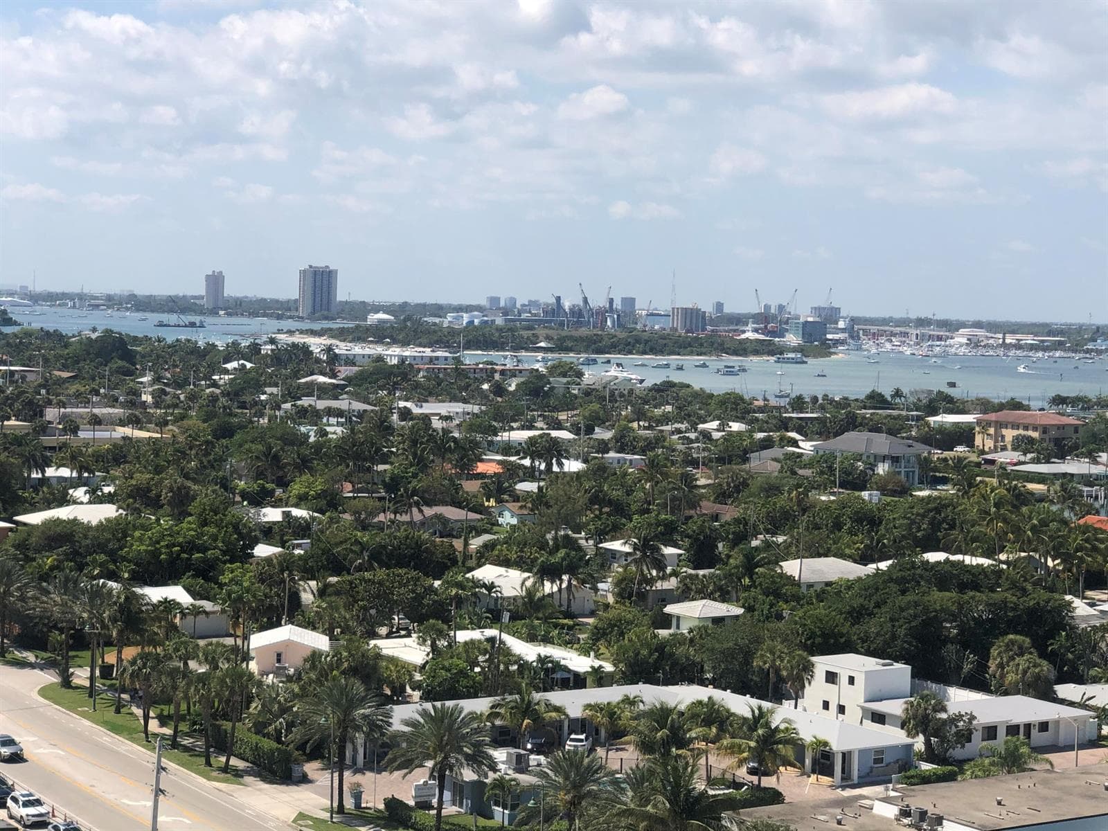 View of Peanut Island from OT #1506