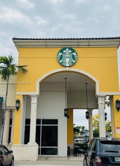 Starbucks at corner