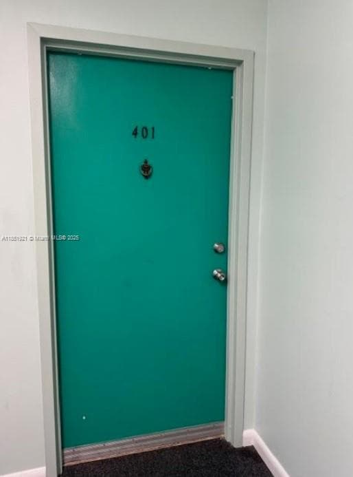 Front Entry to Apartment