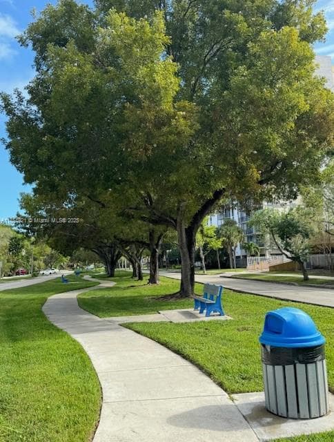 Walking path throughout neighborhood