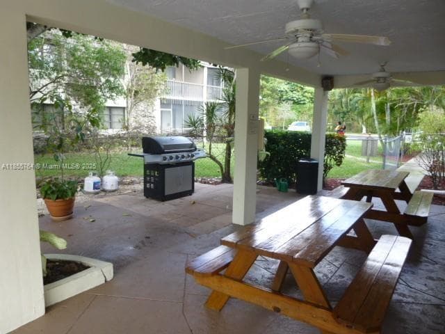 Barbecue area