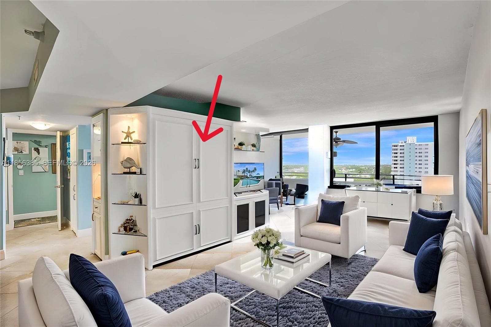Murphy bed (extra bed)