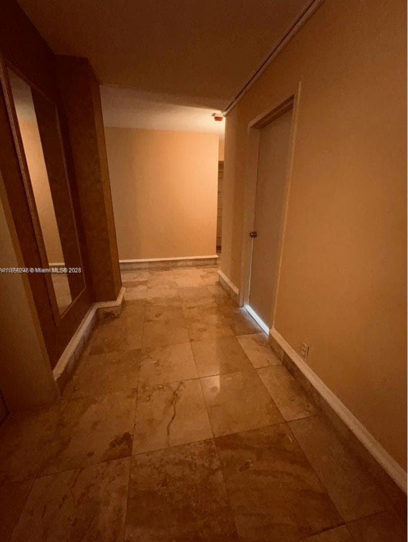 Hall outside unit.
