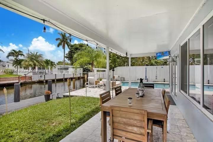 PATIO DINING AREA