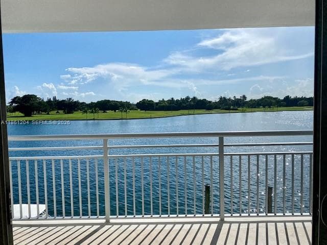 VIEW FROM BALCONY