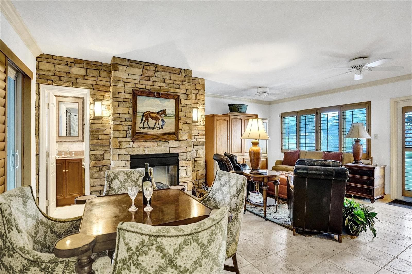 Dining area