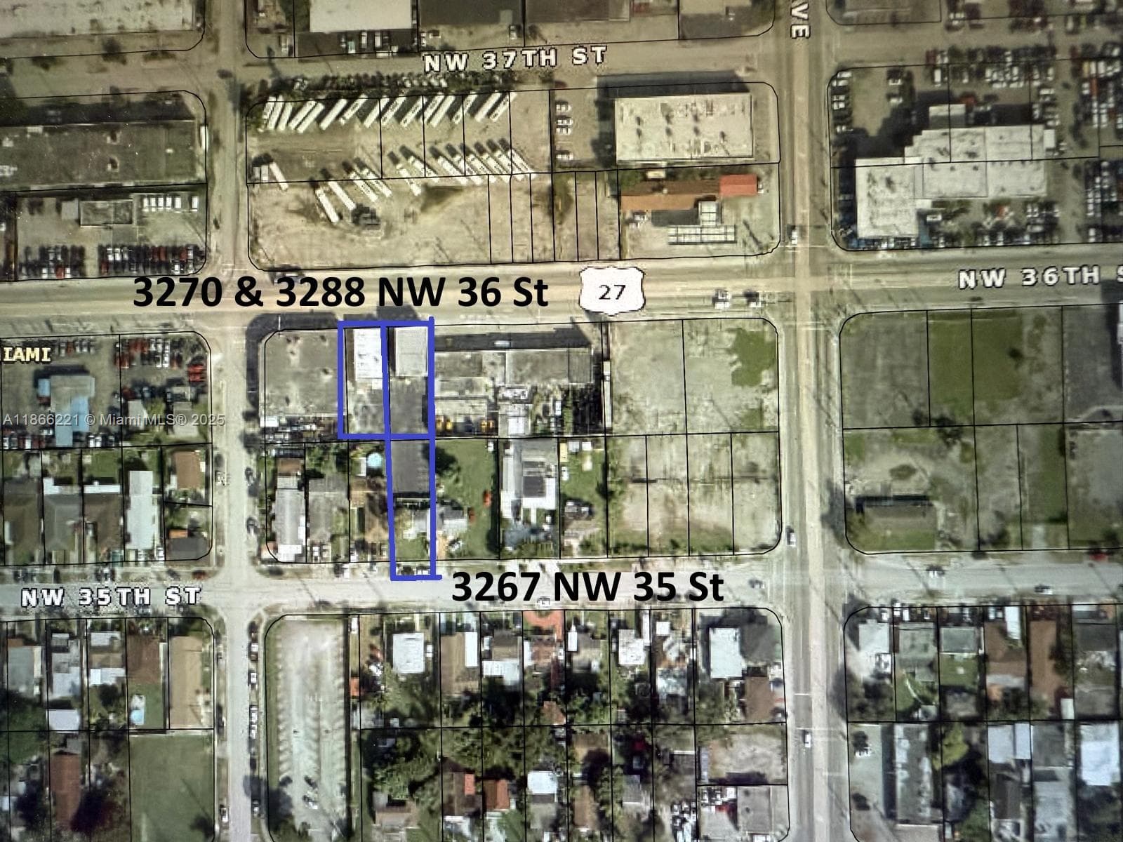 Potentially part of a larger assemblage with the offices/land abutting in the back / north of this property.