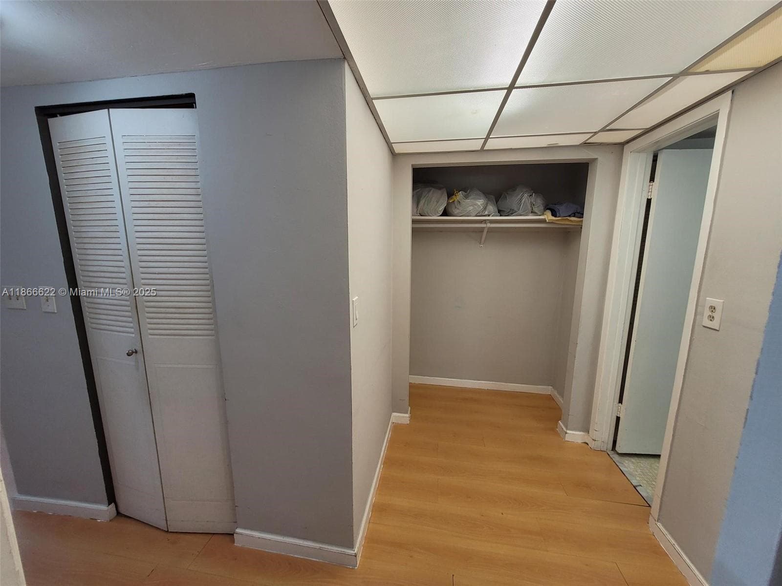 Lots of closet space