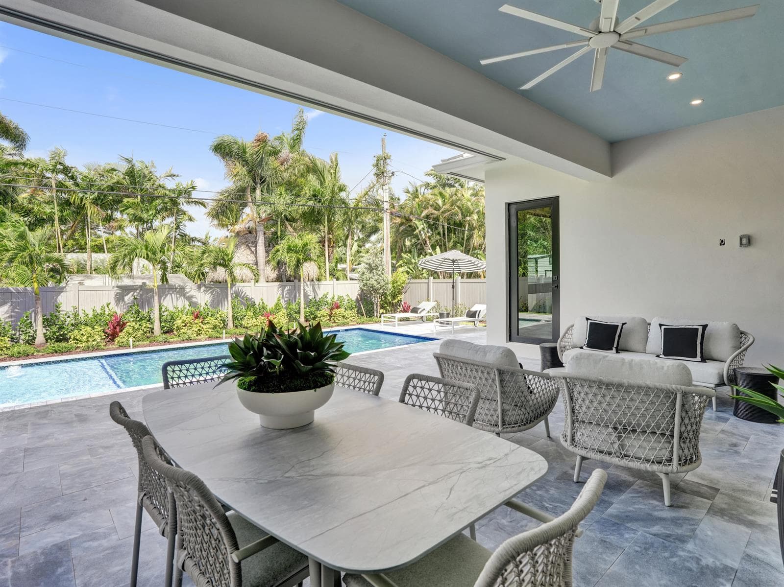 Covered Summer Kitchen