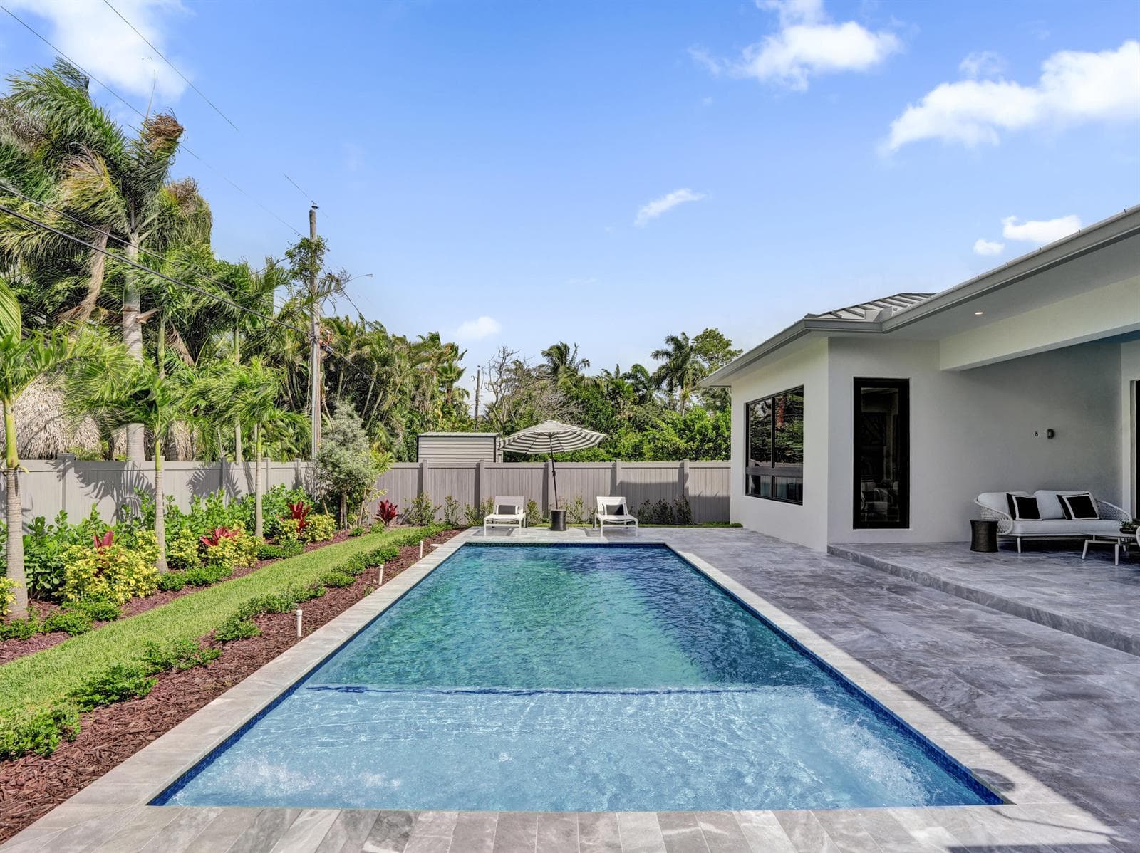 Salt water/heated pool
