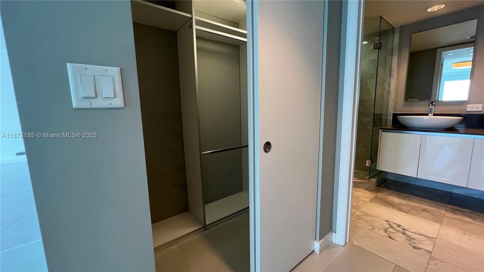 Master closet