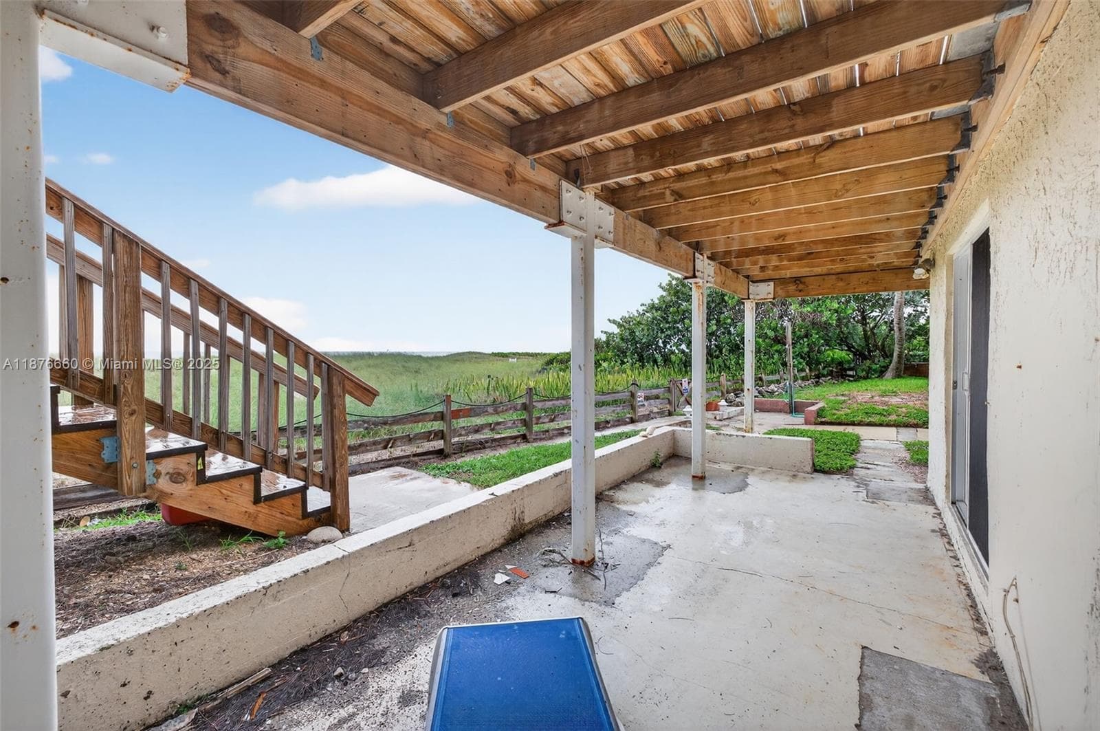 Oceanfront Patio