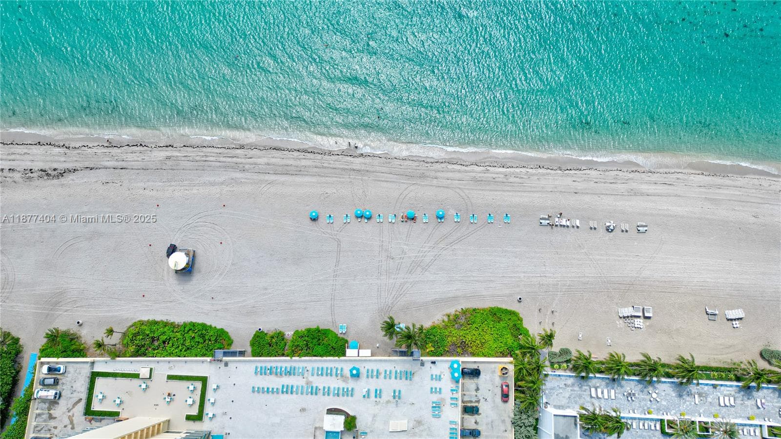 Your new home will include Complimentary Beach Service