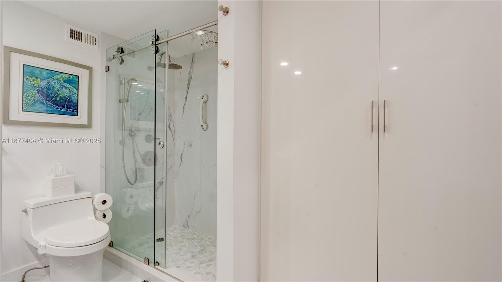 Bathroom with Plenty of Storage Space