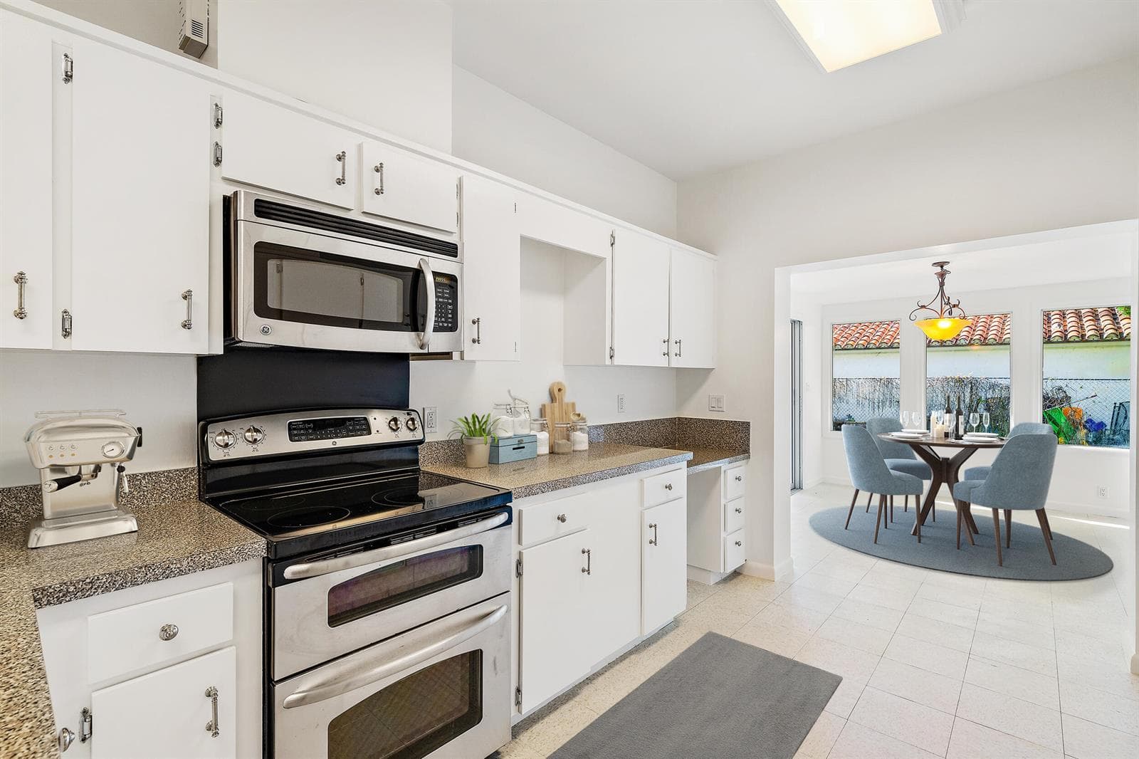 KItchen with dining area