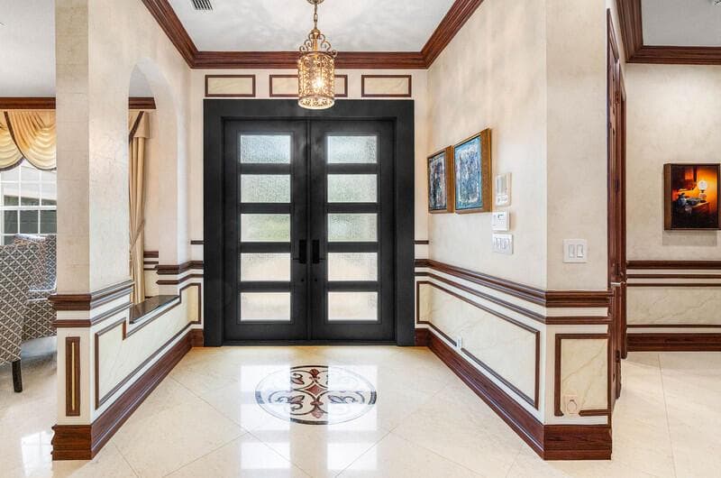 Grand entrance