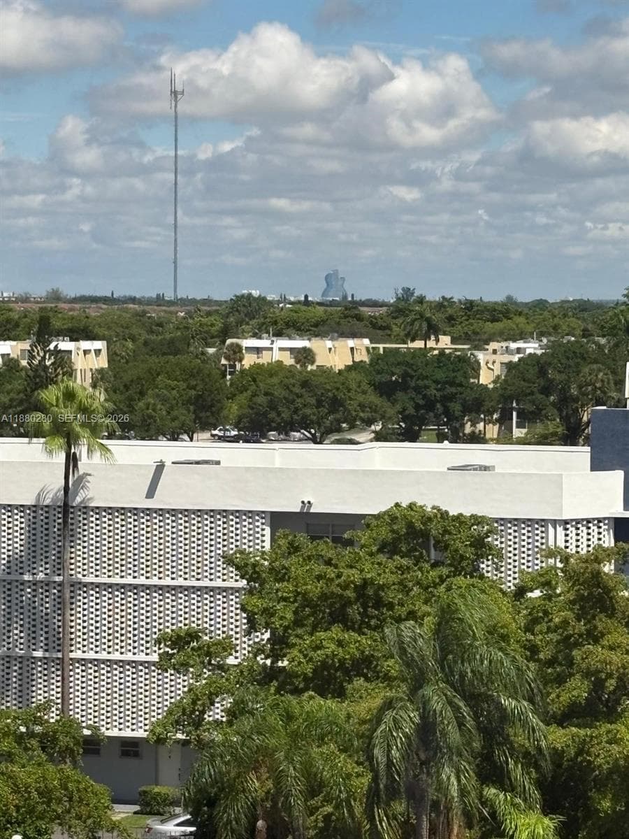 View from 7 floor hall