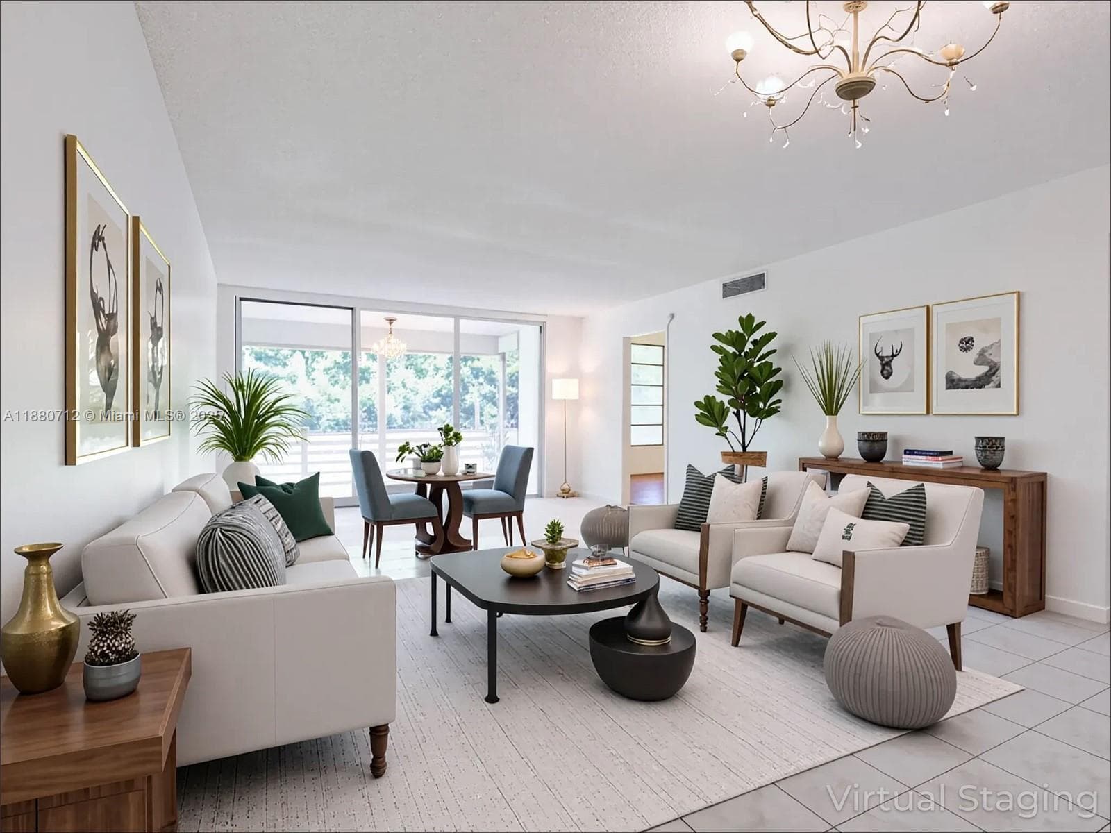 Virtual staging