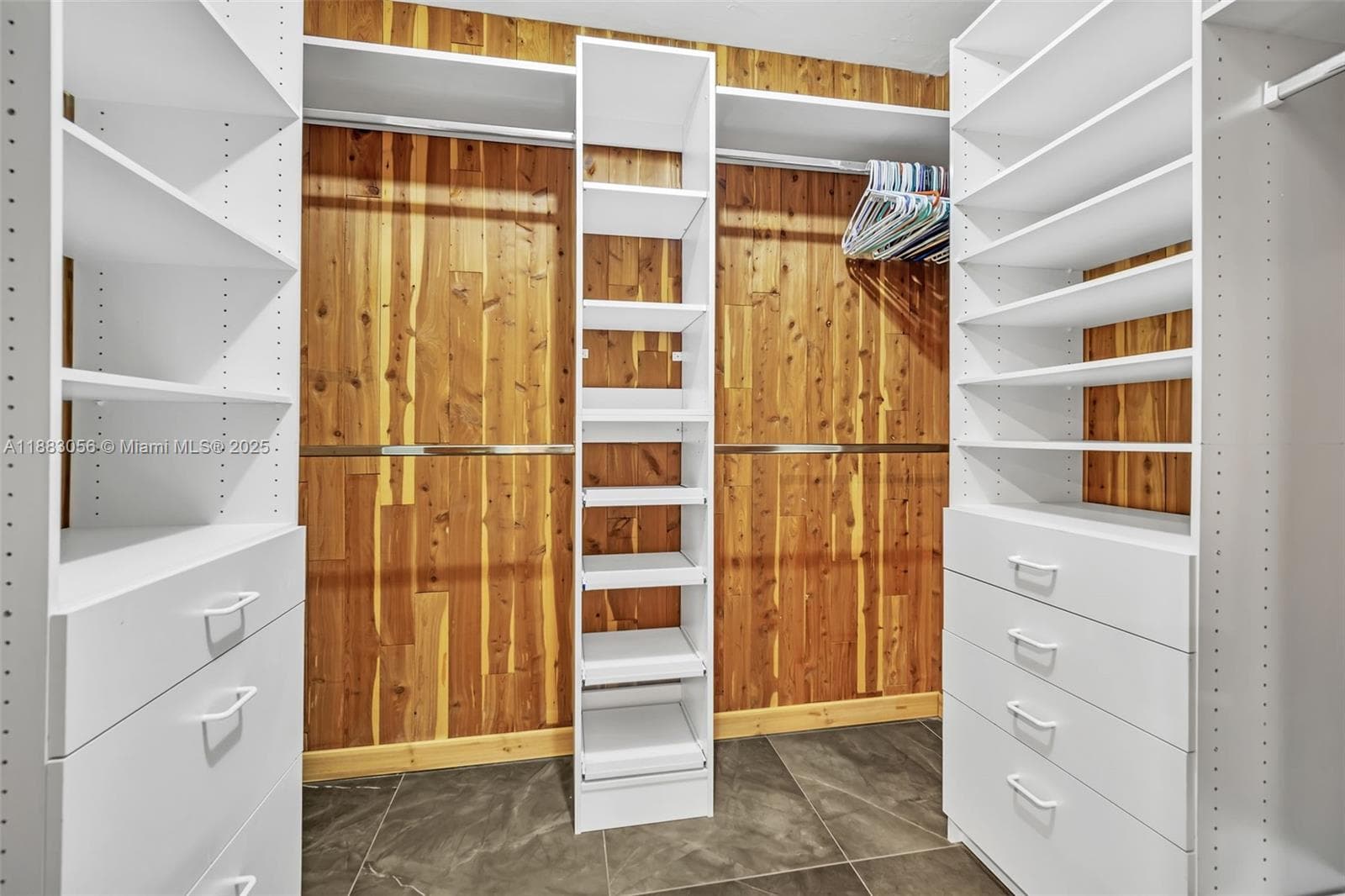 Cedar lined closet in Master Bedroom