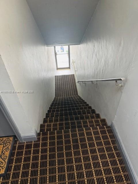 2nd floor unit  entry downstairs..