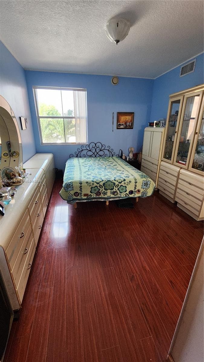 Master bedroom from the walk-in closet