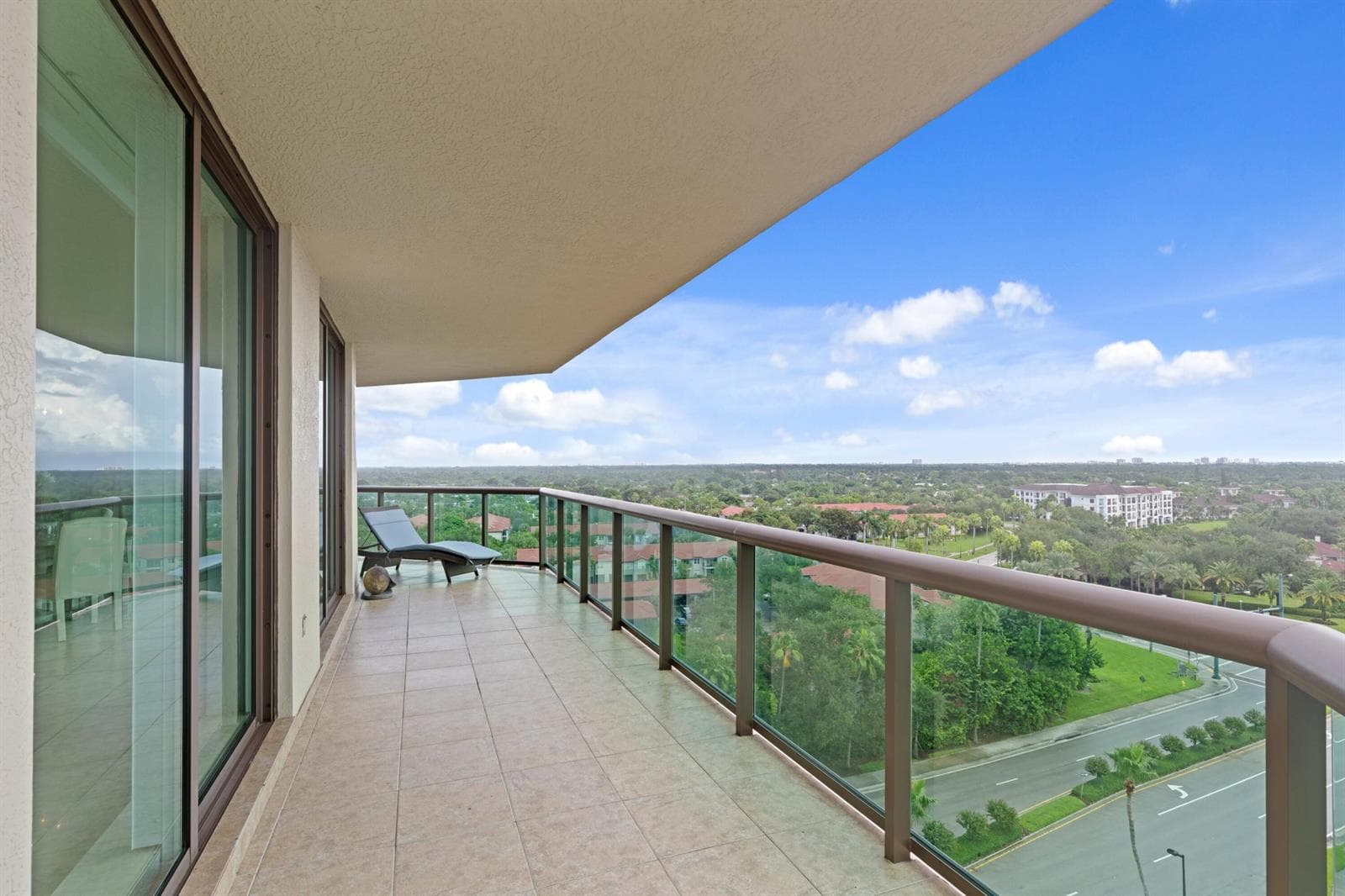 Balcony north view