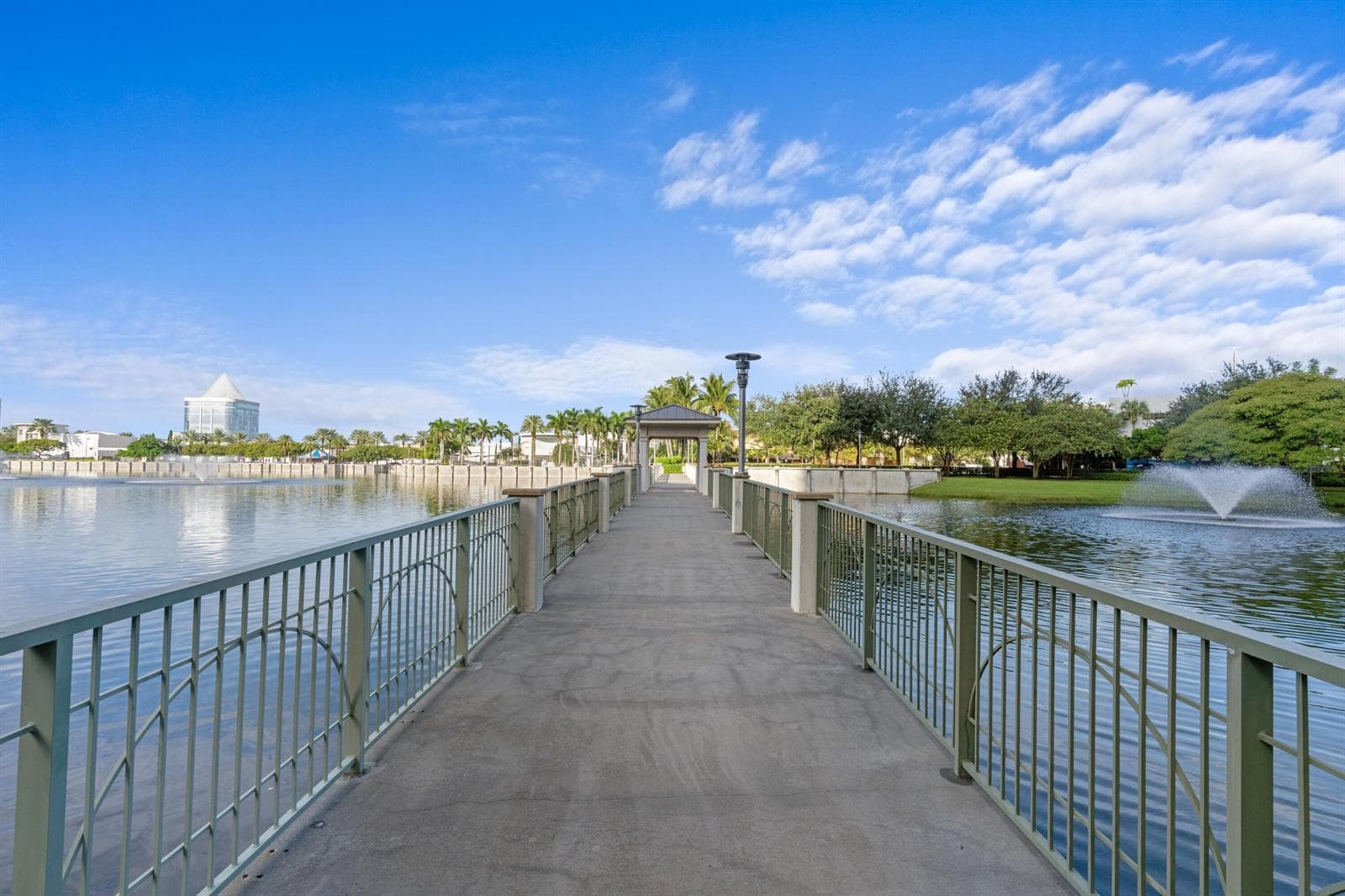 Walkway to Downtown at The Gardens