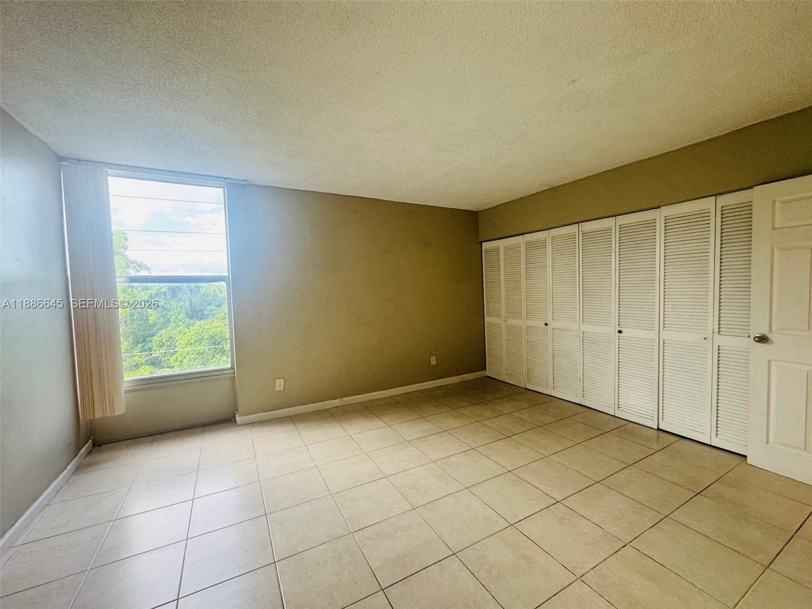 Master Bedroom with Full Wall Closet