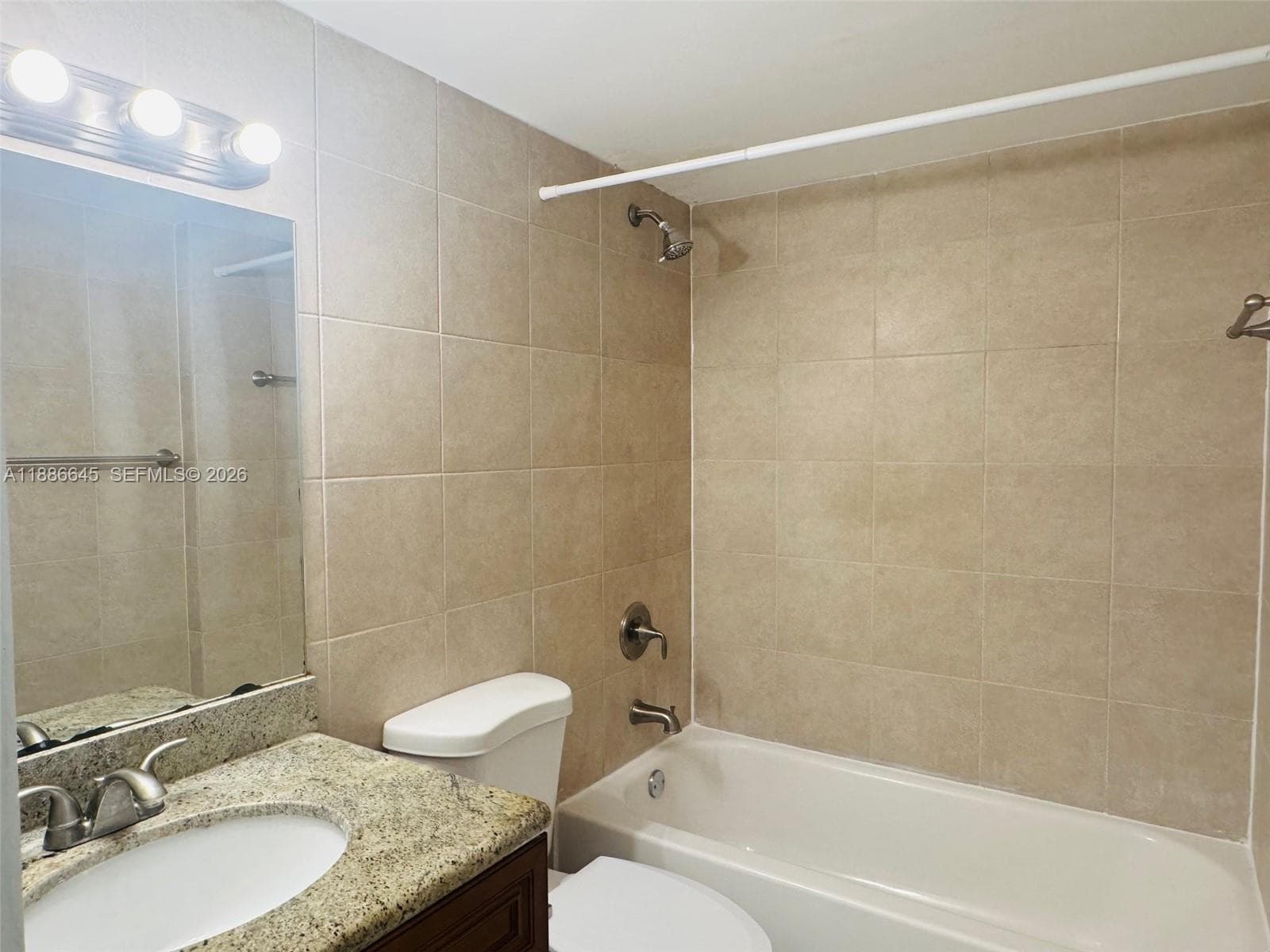 Second Bathroom with Shower & Tub