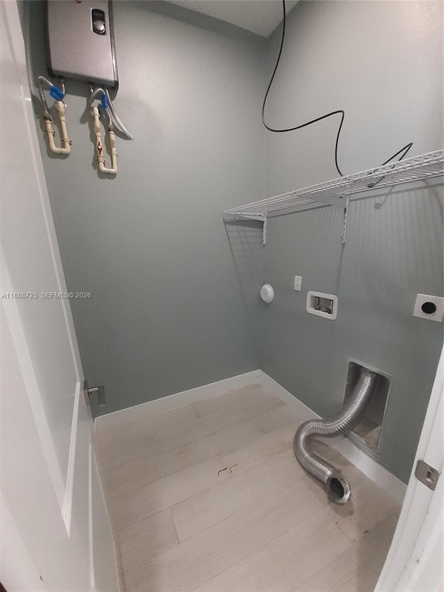 Laundry Room with Washer & Dryer Included