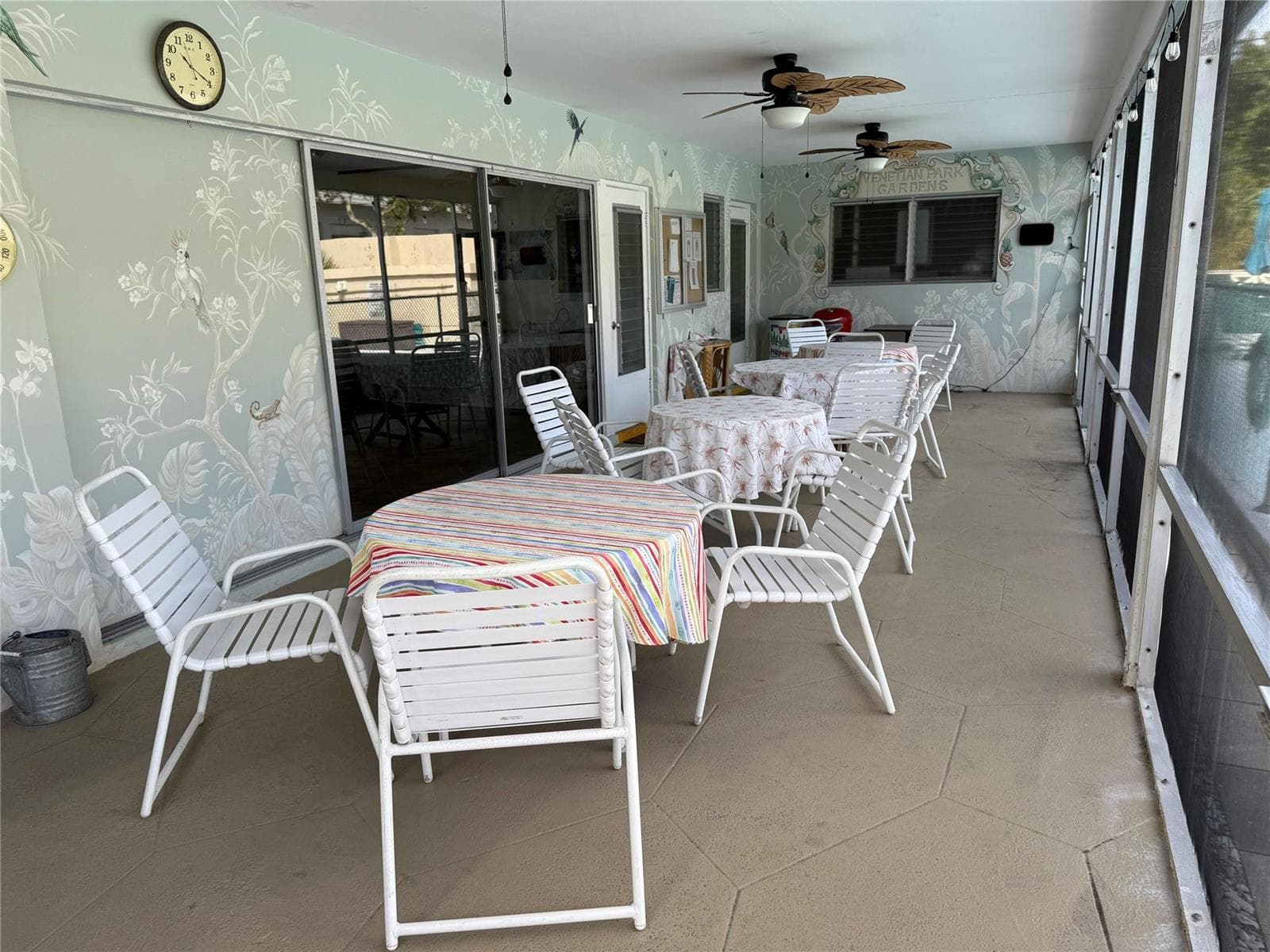 clubhouse outdoor patio