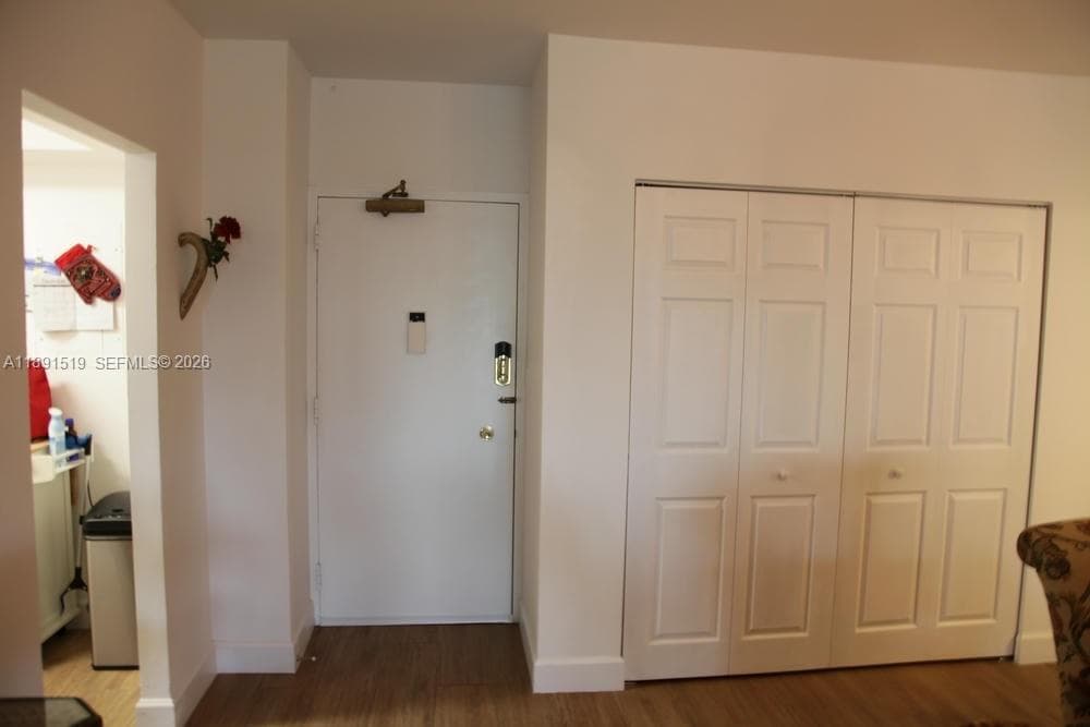 beautiful living area with organized shelved closet so beautiful which makes life easy and simple