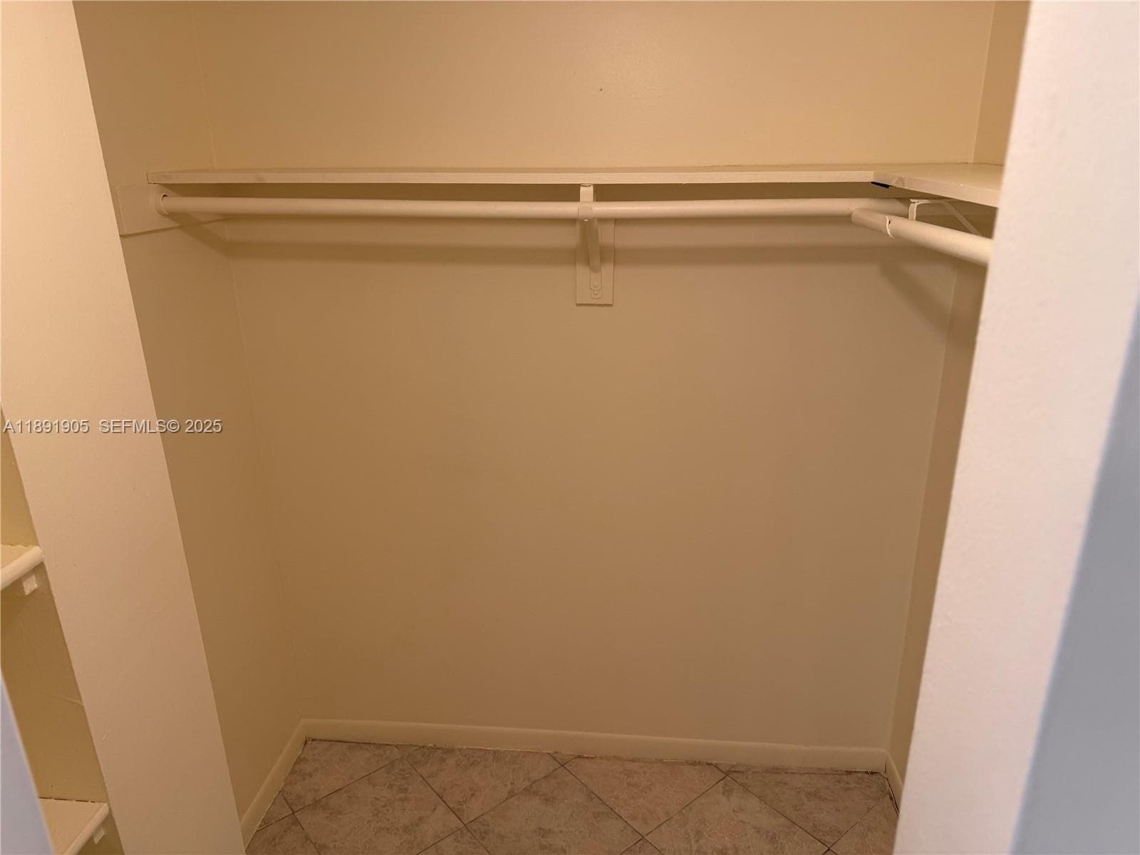 Bedroom large closet.