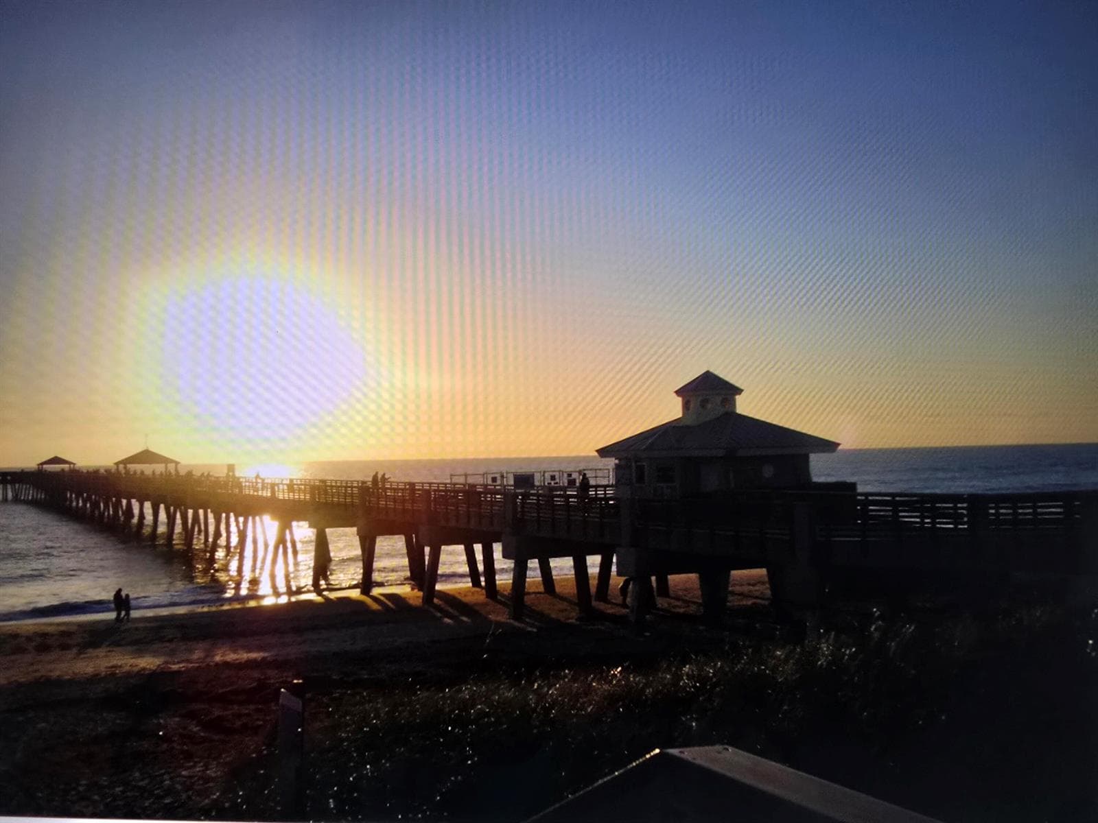 SUNRISE JUNO PIER