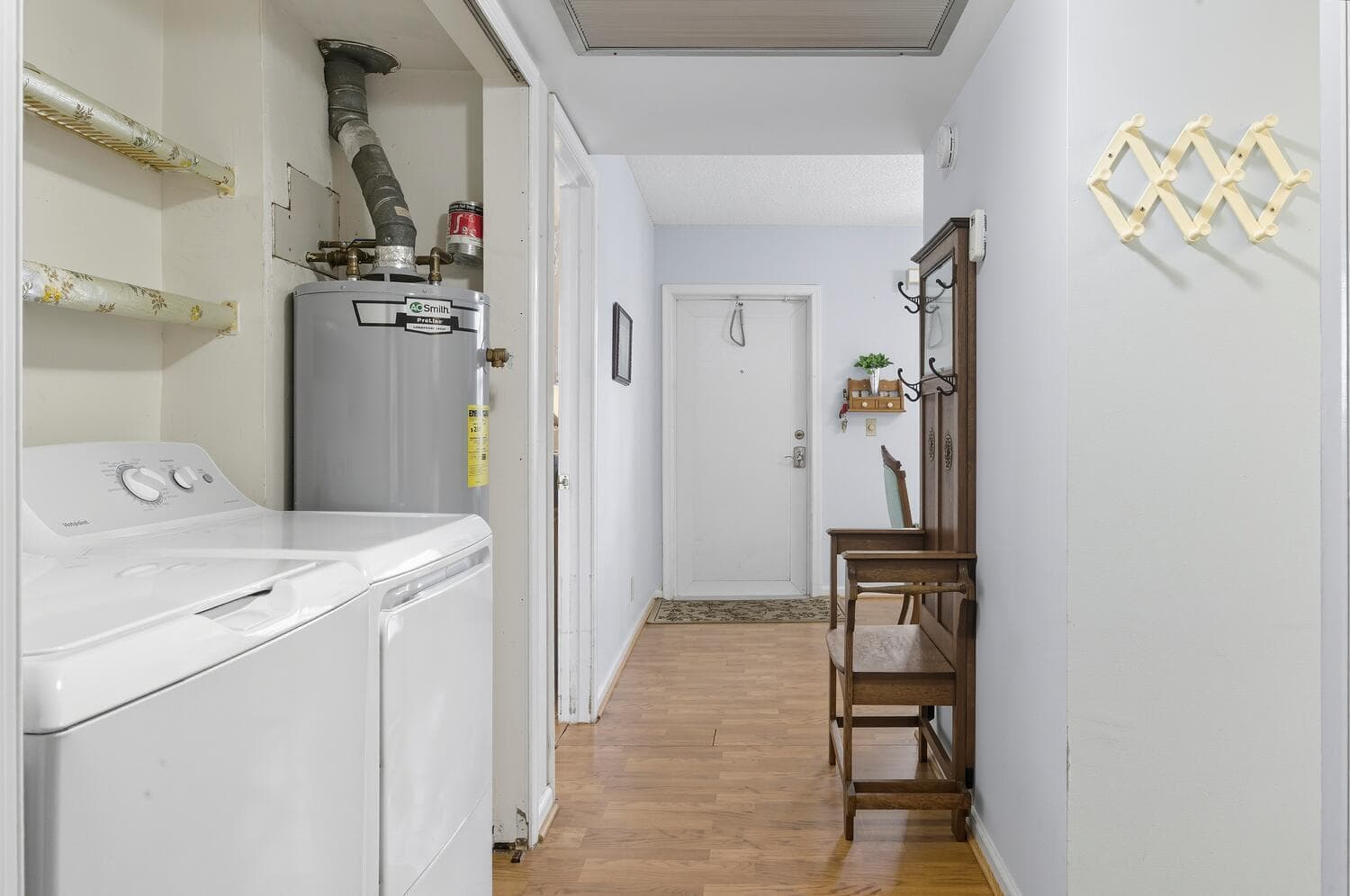 Laundry closet